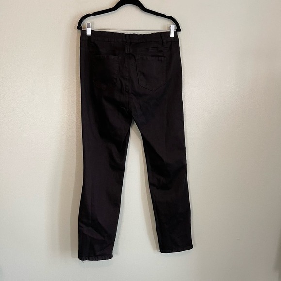 TRACTR Jeans Womens 32 Tencel Stretch Skinny 5 Pocket Denim Cotton Blend Black - Picture 2 of 9